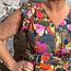 HIMALAYA maxi jurk DAPHNE POPPY met print van modal