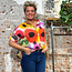 Dedicated DEDICATED oversized blouse NIBE FLORAL ecovero