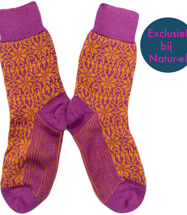 HIRSCH Noorse wollen sokken JOY 030 54 EXCLUSIEF bij Natur-el