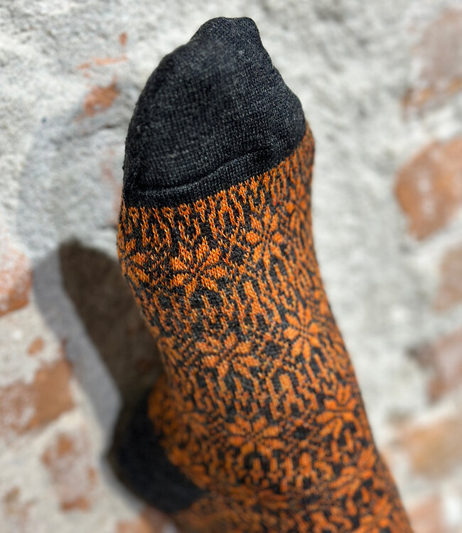 HIRSCH NATUR wollen Noorse DUNNE sokken ANTRACIET MANGO 156 42