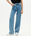 THINKING MU THINKING MU wijde spijkerbroek THERESA CLEAN DENIM