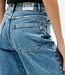 THINKING MU wijde spijkerbroek THERESA CLEAN DENIM