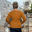 ENGEL Wol zijde LONGSLEEVE dames wollen ondergoed PUMPKIN