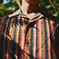 KOMODO gestreept overhemd WEAVE van biologisch katoen