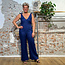 KOMODO pure Linnen jumpsuit FLOSS NAVY