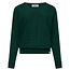 KOMODO batwing trui CLOVER GREEN biologisch katoen en tencel