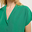 LANIUS blouse BARBRA GREEN van tencel en linnen