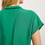 LANIUS blouse BARBRA GREEN van tencel en linnen