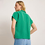 LANIUS blouse BARBRA GREEN van tencel en linnen