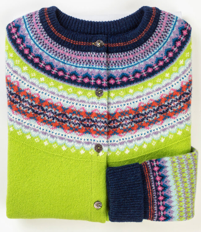 ERIBÉ merino wollen ALPINE VEST met angora FIGARO