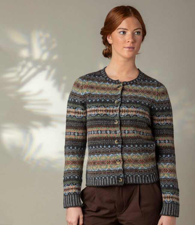 ERIBÉ wollen vest fairisle shetland WESTRAY AVIEMORE