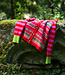 ERIBÉ lamswollen v-hals vest STOBO ROSA