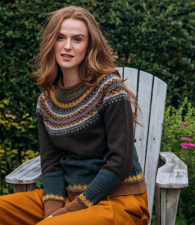 ERIBE wollen TRUI met angora Alpine HIGHLAND