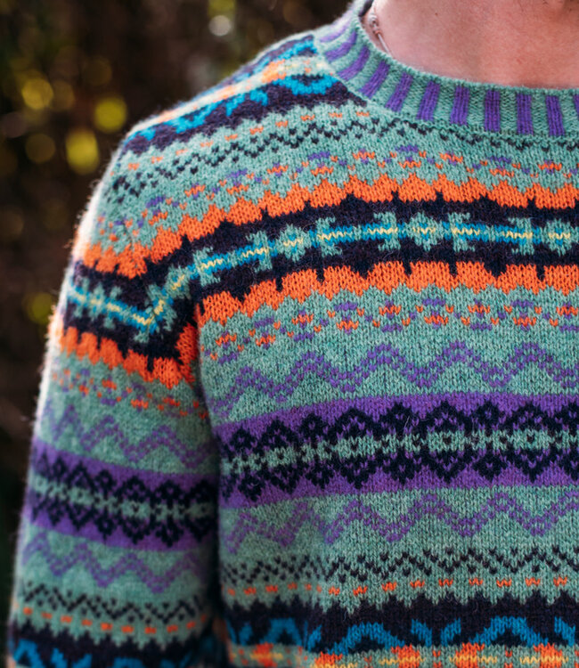 ERIBÉ wollen trui shetland wol supersoft BRODIE RUPERT