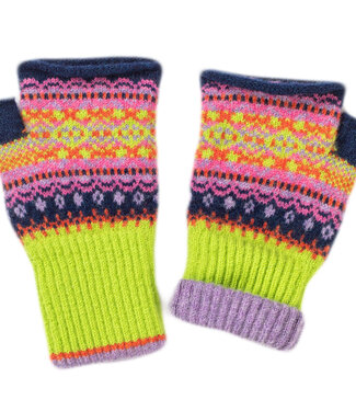 Eribé ERIBE Wollen POLSWARMERS 100% merino Fairisle ALLOA MOLLY