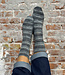 HIRSCH NATUR dunne pure wollen sokken WINTER MELANGE 151 73