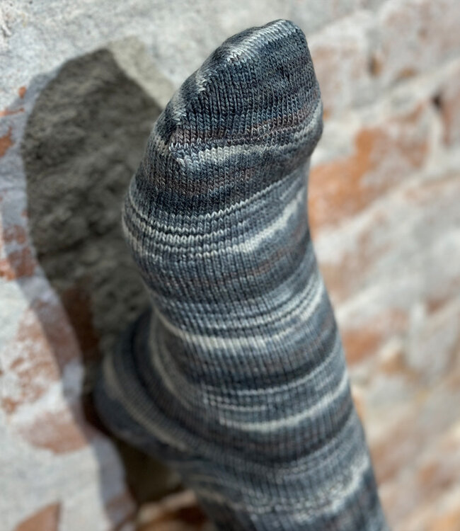 HIRSCH NATUR dunne pure wollen sokken WINTER MELANGE 151 73