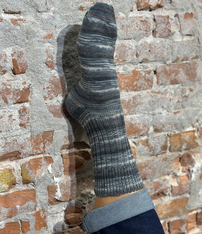 HIRSCH NATUR dunne pure wollen sokken WINTER MELANGE 151 73