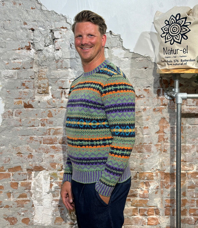 ERIBÉ wollen trui shetland wol supersoft BRODIE RUPERT