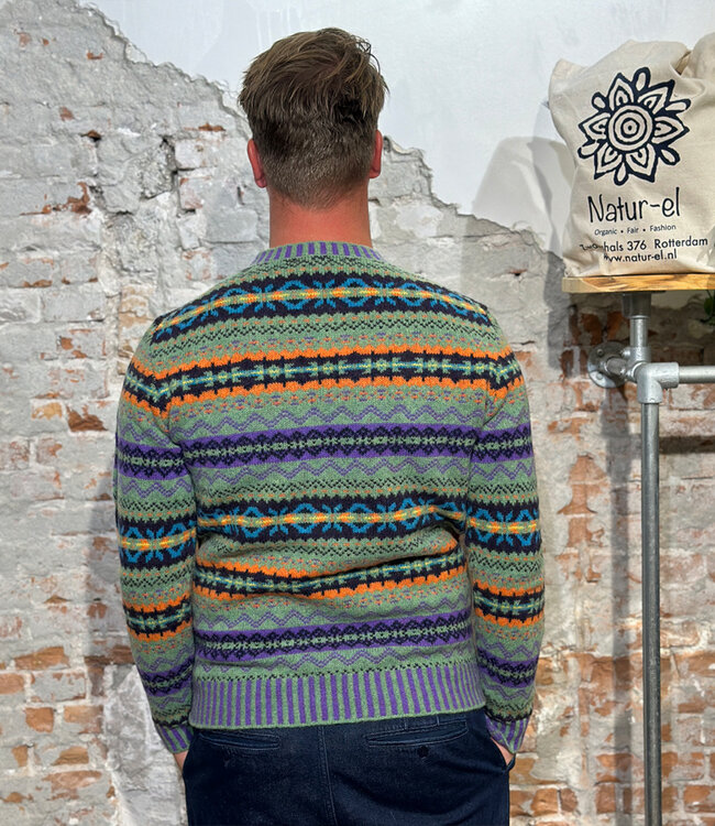 ERIBÉ wollen trui shetland wol supersoft BRODIE RUPERT