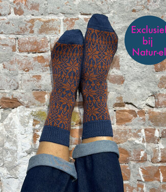 Hirsch Natur HIRSCH Noorse wollen sokken FIERCE 030 58 EXCLUSIEF bij Natur-el