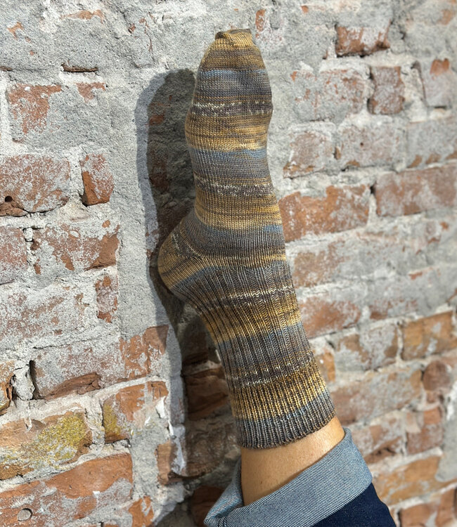 HIRSCH NATUR dunne pure wollen sokken AARDE 151 61