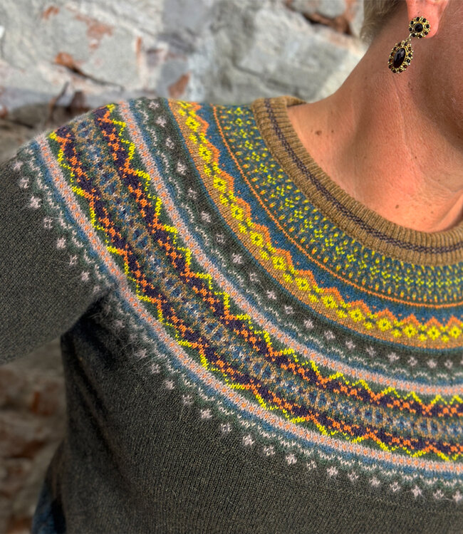 ERIBE wollen TRUI met angora Alpine HIGHLAND