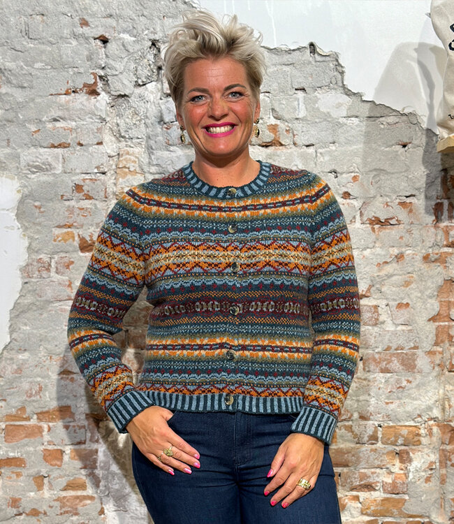 ERIBÉ wollen VEST extra fijne lamswol KINROSS PRELUDE