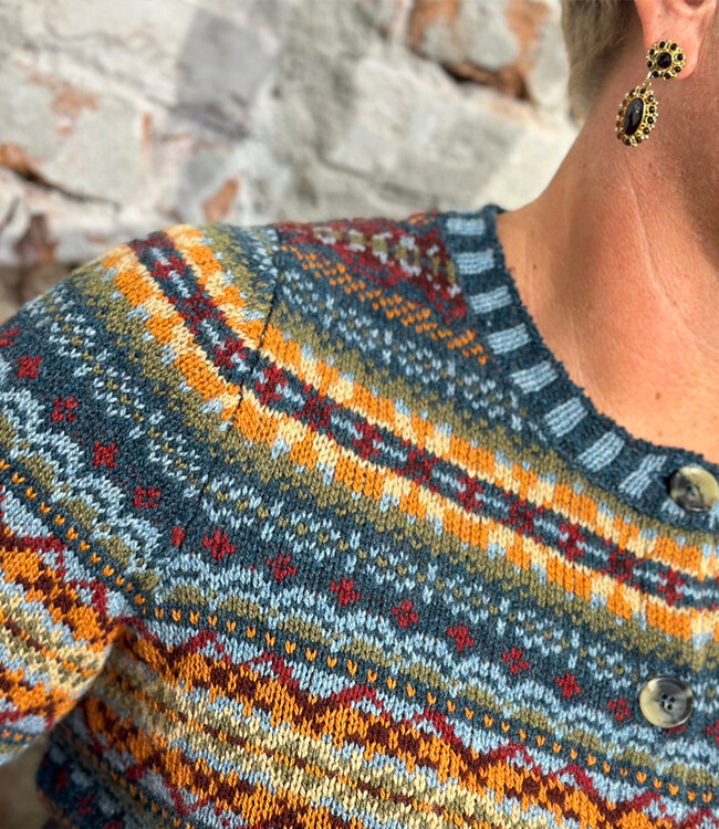 ERIBÉ wollen VEST extra fijne lamswol KINROSS PRELUDE