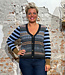 Eribé ERIBÉ lamswollen v-hals vest STOBO PHOEBE