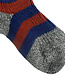 HIRSCH wollen sokken KIND gestreept 015 161 BLUE BRICK
