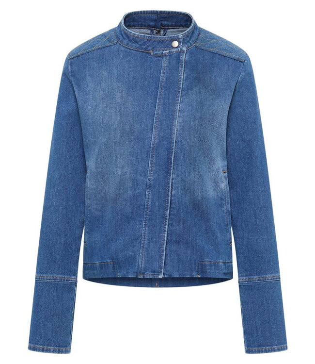 LANIUS a-symmetrisch spijkerjasje JUUL van biologisch katoen