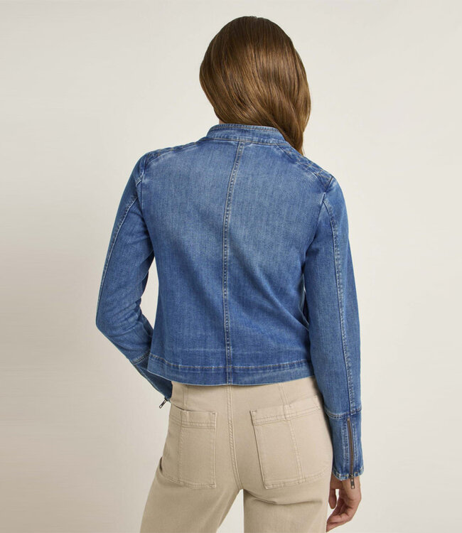 LANIUS a-symmetrisch spijkerjasje JUUL van biologisch katoen