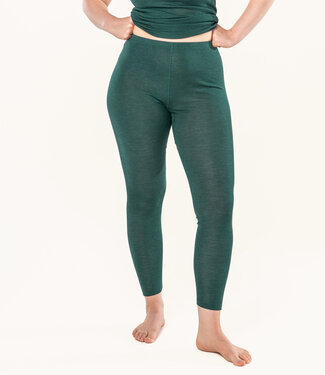 Living Crafts LIVING CRAFTS wol zijde legging dames SEA biologische wol