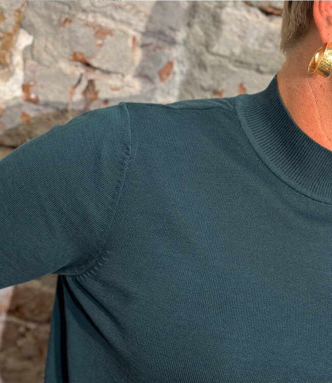 LIVING CRAFTS gebreide coltrui SIA biologisch katoen