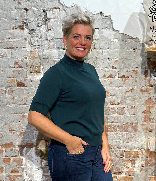 LIVING CRAFTS gebreide coltrui SIA biologisch katoen