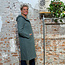 LANGERCHEN lange wollen trenchcoat MILPORT SAGE