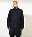 LANGERCHEN wollen parka jas voor heren STRAITON NAVY