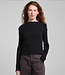 DEDICATED rib shirt RYD BLACK  van biologisch katoen