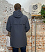 LANGERCHEN duurzame parka jas DARKIN GRAPHITE