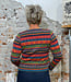 FLOMAX puur wollen v-hals vest ROSALIA MULTI