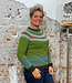 ERIBÉ merino wollen ALPINE VEST met angora MOSS