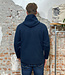 FLOMAX wollen vest met rits en capuchon JUAN DENIM