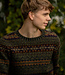 ERIBÉ wollen trui shetland wol supersoft BRODIE WOODLAND