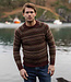 FISHERMAN Wollen trui FAIRISLE CHESTNUT pure lamswol