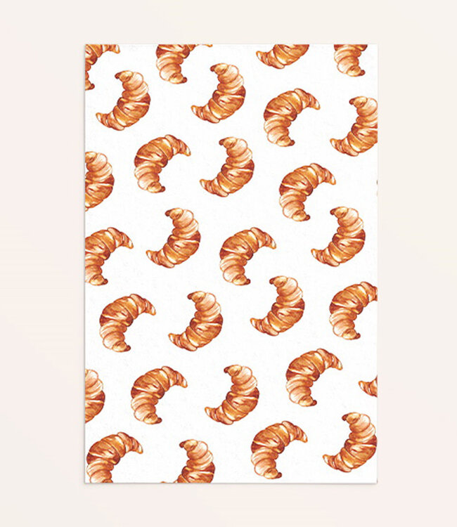 Wens kaart CROISSANT oui! - Fritsy design A6