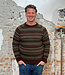 FISHERMAN Wollen trui FAIRISLE CHESTNUT pure lamswol