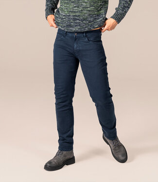 Living Crafts LIVING CRAFTS spijkerbroek JOSH DARK DENIM biologisch katoen