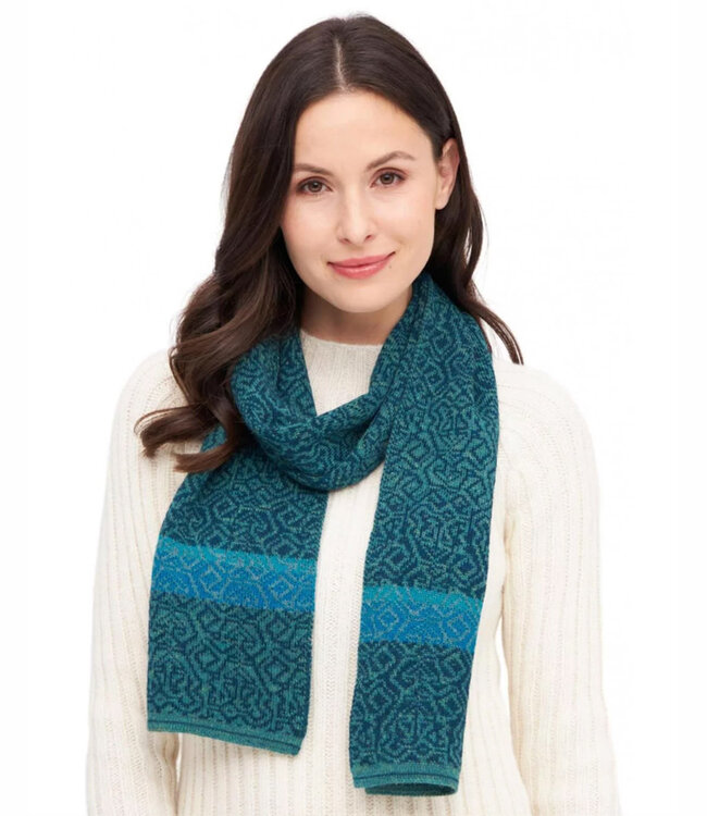 APU KUNTUR wollen sjaal 100% baby alpaka alpaca CHIMU 20x160 cm