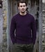 Fisherman out of Ireland FISHERMAN Wollen trui ELDERBERRY pure merino en cashmere
